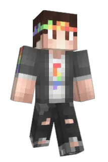 DinhDinh Minecraft avatar full body