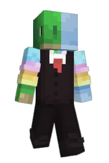 DinnaBone Minecraft avatar full body