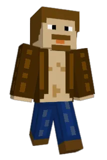 Dinnerbonk Minecraft avatar full body