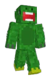 DinoDou Minecraft avatar full body