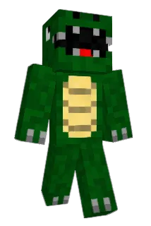 DinoHDD Minecraft avatar full body