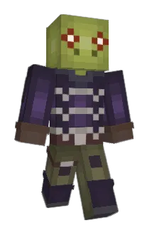 Dinosaurwithagun Minecraft avatar full body