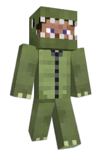 Dinosteak Minecraft avatar full body