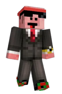 Dinotomer Minecraft avatar full body