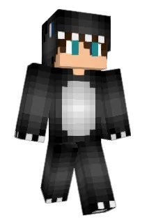 Dinowhale Minecraft avatar full body