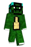 Dinoxyn Minecraft avatar full body