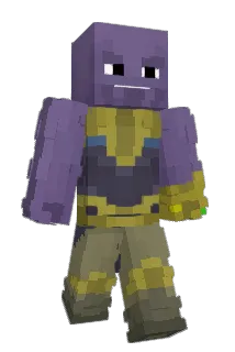 DioNuts Minecraft avatar full body
