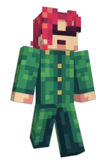 DioWasHere Minecraft avatar full body