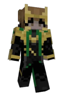 DiosLoki Minecraft avatar full body