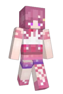 Dirtberry Minecraft avatar full body
