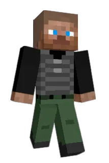 DirtyGeek Minecraft avatar full body