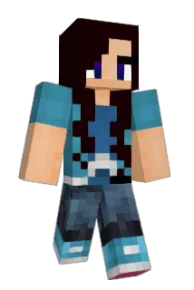Disableyed Minecraft avatar full body