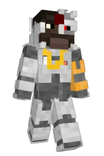 Disco40K Minecraft avatar full body