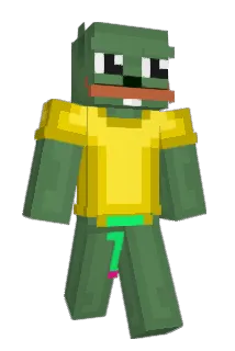 Discobebe Minecraft avatar full body
