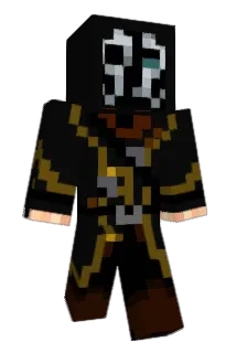 Dishodored Minecraft avatar full body