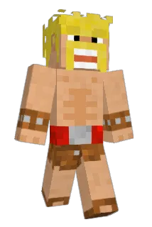 Disserve Minecraft avatar full body