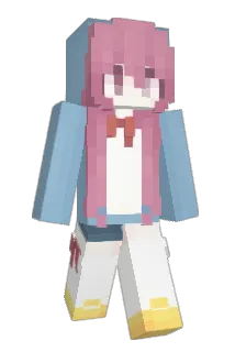 Dissociate Minecraft avatar full body
