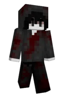 Dissocied Minecraft avatar full body