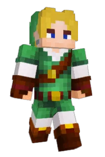 DistortedSalsa Minecraft avatar full body
