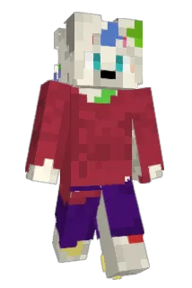 DistortionsWife Minecraft avatar full body