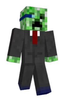 Distraction Minecraft avatar full body