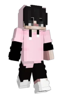 Distraidoo Minecraft avatar full body