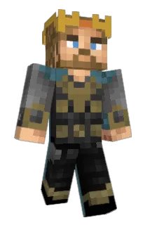 Diveskin Minecraft avatar full body