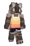 DixxyPaw Minecraft avatar full body