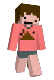 Dizzy Minecraft avatar full body