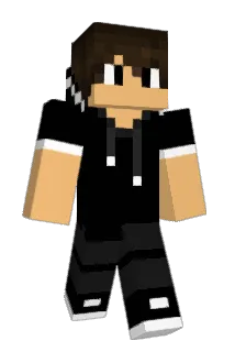 DjHunterz Minecraft avatar full body