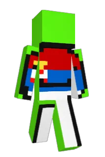 Dl0n Minecraft avatar full body