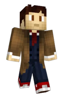 DoctorEx Minecraft avatar full body