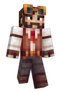 DogWulf Minecraft avatar full body