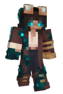 Doggertie Minecraft avatar full body