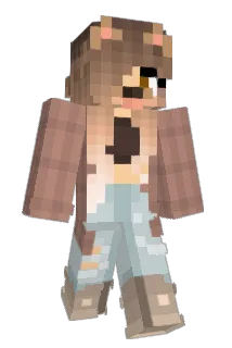 Dogsbaking Minecraft avatar full body