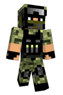 DokdoDF Minecraft avatar full body
