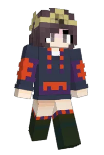 Dominans Minecraft avatar full body