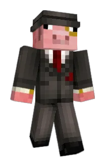 DominusPorcus Minecraft avatar full body