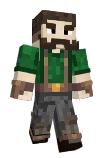 Domlz Minecraft avatar full body