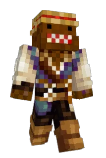 DomoMini Minecraft avatar full body
