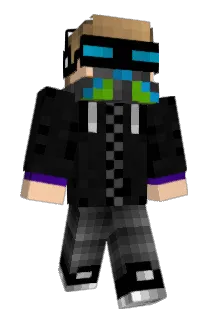 Domoptik Minecraft avatar full body