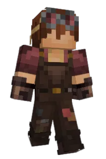 DonQTc Minecraft avatar full body