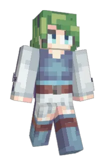 Donepezil Minecraft avatar full body