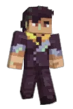 Donkerzz Minecraft avatar full body
