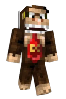 DonkeyGaming Minecraft avatar full body