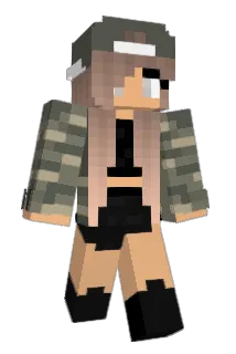 Donklers Minecraft avatar full body