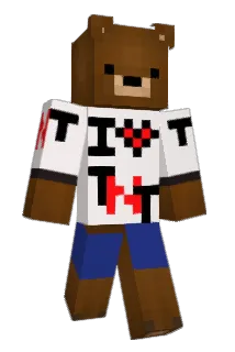 DontTouchMyTNT Minecraft avatar full body