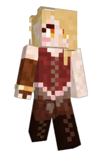 Donurito Minecraft avatar full body