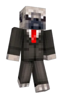 DonutPug Minecraft avatar full body