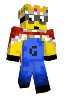 Donutbag Minecraft avatar full body